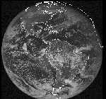 GOES-East Earth view