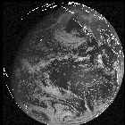 GOES-West Earth view